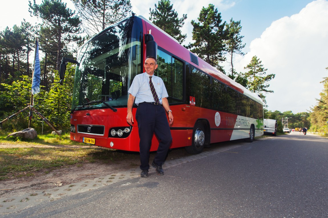 Bussen op Vlieland