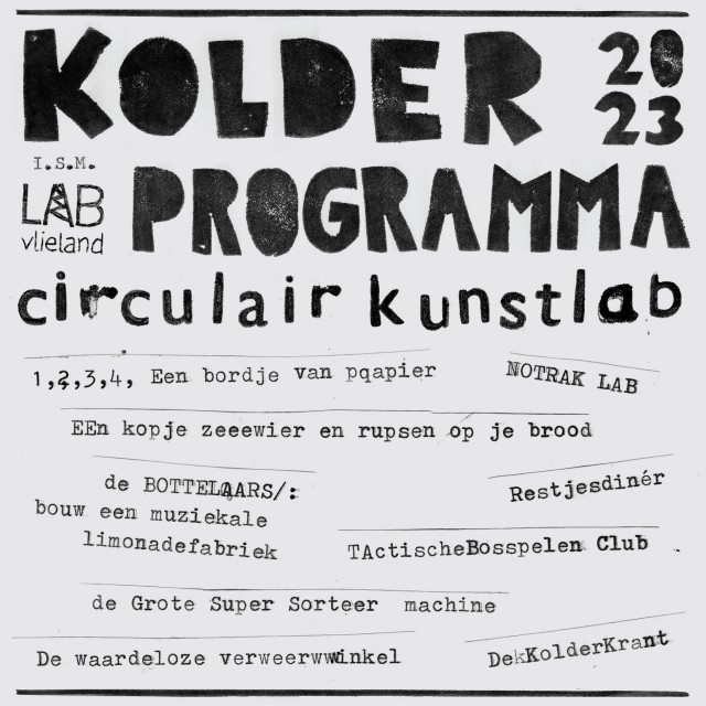 Kolderprogramma 2023